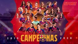 വനിതാ ലാലിഗ റദ്ദാക്കി, ബാഴ്‌സലോണയെ ചാമ്പ്യന്മാരായി പ്രഖ്യാപിച്ചു