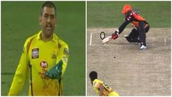 IPL 2020: ധോണി വിരട്ടി- അംപയര്‍ വൈഡ് വിളിച്ചില്ല, തല ഇപ്പോള്‍ കൂള്‍മാനല്ല, വിവാദം