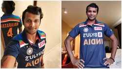 Ind vs Aus: 'സവിശേഷമായ അനുഭവം', പുതിയ ഇന്ത്യന്‍ ജഴ്‌സിയില്‍ ചിത്രം പങ്കുവെച്ച് നടരാജന്‍