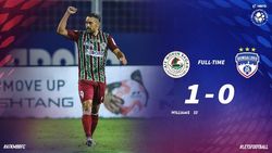 ISL 2020-21: ഡേവിഡ് വില്യംസിന്റെ ഗോളില്‍ ബെംഗളൂരുവിനെതിരെ എടികെയ്ക്ക് ജയം