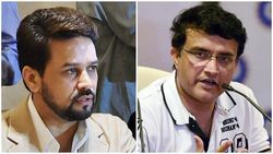 ഗാംഗുലിയെ സന്ദര്‍ശിച്ച് അനുരാഗ് താക്കൂര്‍; ഇനി അഞ്ചിയോപ്ലാസ്റ്റി വേണ്ടെന്ന് മെഡിക്കല്‍ ബോര്‍ഡ്