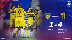 ISL 2020-21: രണ്ടാം പകുതിയില്‍ വീണത് അഞ്ച് ഗോള്‍, ഹൈദരാബാദിന് തകര്‍പ്പന്‍ ജയം