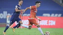 ISL 2020-21: സൂപ്പര്‍ സബ് പണ്ഡിറ്റ ഹീറോ, ഇഞ്ചുറിടൈം ഗോളില്‍ ചെന്നൈയെ കുരുക്കി ഗോവ