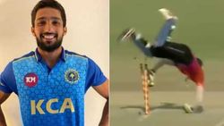 ധോണി പോലും ഞെട്ടിപ്പോവും! മലക്കംമറിഞ്ഞ് വായുവില്‍ അസ്ഹറിന്റെ സ്റ്റംപിങ്- വീഡിയോ വൈറല്‍