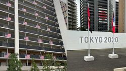 Olympics 2021: ഒളിംപിക്‌സ് വില്ലേജ് തുറന്നു, ആദ്യം പ്രവേശിച്ചത് ചെക്ക് റിപബ്ലിക്ക് ടീം