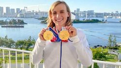 Olympics 2021: ആറു വ്യക്തിഗതസ്വര്‍ണം, നീന്തലില്‍ ചരിത്രം കുറിച്ച് ലെഡെക്കി