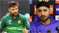 T20 World Cup 2021: 'പൊരിഞ്ഞ അടി', കോഴക്കാരനെന്ന് ഹര്‍ഭജന്‍, തിരിച്ചടിച്ച് അമീര്‍, ട്വിറ്ററില്‍ വാക് പോരാട്ടം