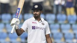 IND vs NZ:രക്ഷകരായി സാഹയും ശ്രേയസും,കിവീസിന് 284 റണ്‍സ് വിജയലക്ഷ്യം,ഒരു വിക്കറ്റ് വീണു