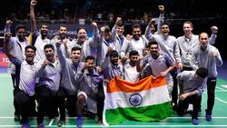Thomas cup: ഇന്ത്യക്കു ഐതിഹാസിക വിജയം! ചരിത്രത്തിലാദ്യമായി ചാംപ്യന്‍മാര്‍