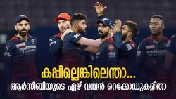IPL:ഒരു കപ്പ് പോലുമില്ല, എങ്കിലും ഈ ഏഴ് വമ്പന്‍ റെക്കോഡുകള്‍ ആര്‍സിബിക്ക് സ്വന്തം