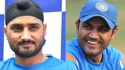 സെവാഗ് പനിച്ച് ക്രീസിലെത്തി, ഭാജി 'ചൂടറിഞ്ഞു'- പറത്തിയത് 12 സിക്‌സര്‍!