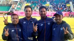 CWG 2022: ലോണ്‍ ബോള്‍സില്‍ വീണ്ടും ചരിത്രം കുറിച്ച് ഇന്ത്യ, പുരുഷ ടീമിന് വെള്ളി