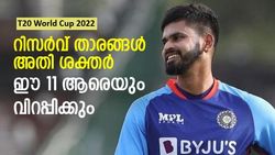 T20 World Cup: ഫഖര്‍-സൗമ്യ ഓപ്പണിങ്, ശ്രേയസ് ക്യാപ്റ്റന്‍, റിസര്‍വ് താരങ്ങളുടെ ബെസ്റ്റ് 11