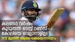 ടെസ്റ്റില്‍ ഇന്ത്യയുടെ റണ്‍വീരന്‍മാരെ അറിയുമോ? ഈ വര്‍ഷം റിഷഭ് പന്ത്!