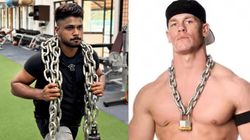 സഞ്ജു എന്തിനുള്ള പുറപ്പാടാണ്, ജോണ്‍ സീനയോ? വിന്‍ഡീസ് ചാരമാവും! ചെയിന്‍ വര്‍ക്കൗട്ട് വൈറല്‍