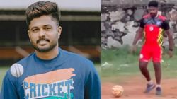 സഞ്ജു ഇത്ര കിടു ഫുട്‌ബോളറോ? മിന്നല്‍ മുന്നേറ്റം! കോര്‍ണറെടുക്കാനും പൊളി, വീഡിയോ വൈറല്‍