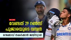 IND vs ENG: ചരിത്ര റെക്കോഡിലേക്ക് ജയ്‌സ്വാള്‍, പുജാരയെ കടത്തിവെട്ടാം- മറ്റാര്‍ക്കുമില്ലാത്ത നേട്ടം