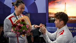 ഒളിമ്പിക്‌സ് സ്വർണം നേടി, പിന്നാലെ ഇഷ്‌ടം വെളിപ്പെടുത്തി സഹതാരം; മനസ് കീഴടക്കും പാരീസിലെ ഈ പ്രണയകഥ