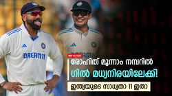 IND vs AUS: രോഹിത് മധ്യനിരയിലേക്കില്ല! പണികിട്ടിയത് ഗില്ലിന്; നിര്‍ണ്ണായക മാറ്റത്തിന് ഇന്ത്യ
