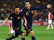 வில்லா போட்ட 'சூப்பர்ப்' கோல்-பராகுவேயை வீழ்த்தியது ஸ்பெயின்