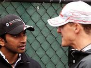 மைக்கேல் ஷூமேக்கர் அருகே அமர்ந்தபோது கால் நடுங்கியது- நரேன் கார்த்திகேயன்