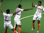 லண்டன் ஒலிம்பிக் 2012 - தகுதிச்சுற்றில் வென்ற இந்திய ஆண்கள் அணி ஹாக்கி அணி தகுதி