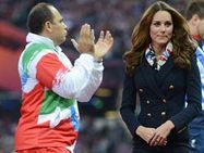 இளவரசி கேட் மிடில்டனிடம் கை குலுக்க மறுத்த ஈரான் பாராலிம்பிக் வீரர்!