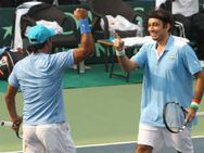 டேவிஸ் கோப்பை டென்னிஸ் போட்டி: இந்திய இரட்டையர் வெற்றி