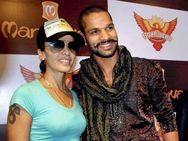 கணவருக்குப் போட்டியாக கையில் 'டட்டூ'வுடன் ஷிகர் தவானின் மனைவி!