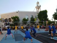 துபாய் ஈமான் அமைப்பு தொழிலாளர்களுக்கு நடத்திய வாலிபால் போட்டி