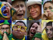 ஐயோ போச்சே.. வரலாறு காணாத தோல்வியால் அழுது புரண்ட பிரேசில் ரசிகர்கள்