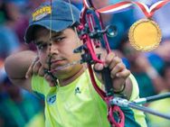 உலக வில்வித்தை போட்டி... இந்திய வீரர் அபிஷேக் வர்மா தங்கம் வென்று அபாரம்