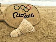 பி.வி.,சிந்துவுக்கு மணற்சிற்பம் மூலம் சுதர்சன் பட்நாயக் வாழ்த்து