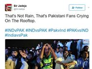 அது மழையியில்லை, பாகிஸ்தான் ரசிகர்களின் கண்ணீர்!
