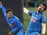 முதல் முறையாக பேட் பிடித்த குல்தீப், சாஹல்