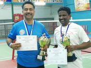 ரியாத் இந்திய சங்கம் நடத்திய முதல் இறகுப்பந்து தொடர்.. சவுதியில் நடந்த கலக்கல் போட்டி!