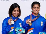 காமன்வெல் துப்பாக்கி சுடுதலில் மூன்று பதக்கங்கள்