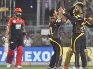 கோஹ்லி விக்கெட்டை எடுத்துவிட்டு கோபமாக திட்டிய ராணா.. கொல்கத்தா வீரரின் மோசமான செயல்!