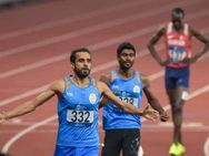 ஆசிய விளையாட்டு : தடகளத்தில் ஜின்சன் ஜான்சன் தங்கம்...மகளிர் பிரிவில் இரண்டு வெண்கலம்