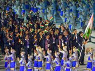 ஆசிய விளையாட்டு துவக்க விழா…. நாடுகள் அறிமுகம்… இந்தியா சார்பாக நீரஜ் சோப்ரா கோடி ஏந்தினார்