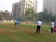 சச்சினுக்கு பெரிய மனசுப்பா! தீபாவளி அன்று ப்ரித்வி ஷாவுக்கு பயிற்சி கொடுத்த சச்சின்