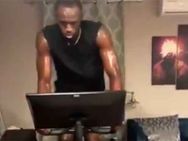 உசைன் போல்ட் ஏன் இப்படி? மாங்கு மாங்குன்னு சைக்கிள் மிதிச்சு இப்ப என்ன பண்ணப் போறீங்க?