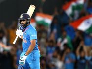 இந்தியாவில் இதுவரை செய்யாததை செய்து காட்டிய ரோஹித் சர்மா!! என்னன்னு மட்டும் கேட்டுறாதீங்க!