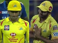 VIDEO: போட்டியில் முறைத்த தோனி… சாரி தல…! கையெடுத்து கும்பிட்ட அந்த வீரர்