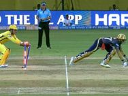 MS Dhoni: தல கையில் பந்து போனது.. அவுட்டுக்கு முன்பே துள்ளிக்குதித்த தாஹிர்.. வைரல் வீடியோ