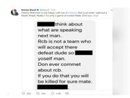 பெங்களூர் ஜெயிக்காதுன்னு சொல்றியா? கொன்னுடுவேன்… வர்ணனையாளரை மிரட்டிய ஆர்சிபி ரசிகர்