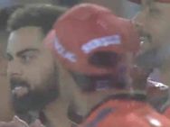 VIDEO: மகிழ்ச்சி...!! துள்ளி குதித்த விராட் கோலி... வெளியான வைரல் வீடியோ