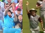 ஒரு கையில்.. விழுந்து புரண்டு சாகசம்.. கிரிக்கெட் வரலாற்றில் இதுதான் சிறந்த கேட்ச்.. வைரல் வீடியோ!