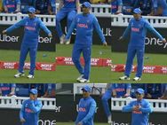 நம்ம தல தோனி பீல்டிங் செய்யுறாரா? ரசிகர்கள் ஆர்வத்தால்.. வைரல் ஆகும் வீடியோ!