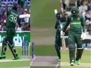 வாயில் பட்டு ஸ்டம்பில் விழுந்த பந்து.. மிக மிக மோசமாக அவுட்டான பாக். வீரர்.. வைரல் வீடியோ!